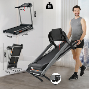 <span class=keywords><strong>Tapis</strong></span> <span class=keywords><strong>Roulant</strong></span> Elettrico Multifunzione Compatto per Uso Domestico con Display LED, Velocità 1-14km/h, Disponibile in Magazzino in Francia - Product Image 6