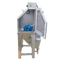 Machine de sablage humide automatique sans poussière, cabine de sablage, moteur, pompe, haute productivité, facile à utiliser
