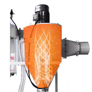 Nuovo Collettore di Polveri Ciclonico Trifase in Acciaio al Carbonio da 5 HP con Filtrazione HEPA a Due Stadi per Fabbriche di Mobili e Legno - Product Image 3