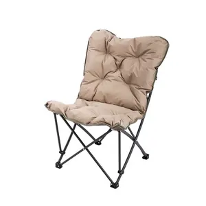 Personalizzato accogliente mobili interni di lusso imbottito pieghevole <span class=keywords><strong>luna</strong></span> salotto adulto sedia piattino - Product Image 1