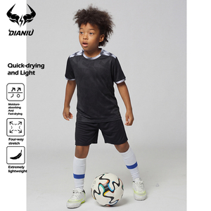 Loopshirt voor voetbalteams, 100% polyester, sneldrogend, ademend, sportkleding, training, op maat gemaakt logo en tekstprint - Product Image 4