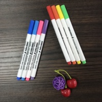 Ensemble de t-shirt et stylos marqueurs en tissu Permanent, Non toxique, pour enfants, peinture