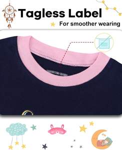 Ensemble <span class=keywords><strong>pyjama</strong></span> d'été pour filles 4 pièces motif licorne 100% coton <span class=keywords><strong>pyjama</strong></span> <span class=keywords><strong>18</strong></span> <span class=keywords><strong>mois</strong></span>-12 ans - Product Image 2