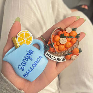 Imán de nevera 3D para chica bailarina, regalo turístico, impresión personalizada, artesanía de resina, España, <span class=keywords><strong>Barcelona</strong></span>, Sevilla, <span class=keywords><strong>Valencia</strong></span>, Madrid, Granada - Product Image 2