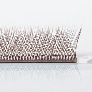 Extensions de cils individuels 3D Yelix Brown YY Lashes 0.07 B C D <span class=keywords><strong>en</strong></span> forme de Y, plateau d'extensions de cils <span class=keywords><strong>en</strong></span> faux vison faites à la main et personnalisées - Product Image 2