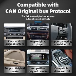 Baru Layar Sentuh 10.25 Inci Carplay BT GPS Navigasi WIFI Stereo Mobil Android untuk BMW E60 E92 2005-2012 - Product Image 6