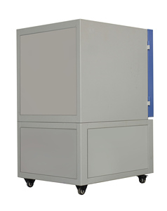 Four à moufle de laboratoire 1200 ° C Max Temp 3 kW Puissance nominale Porte bleue avec panneau de commande et affichage numérique - Product Image 4
