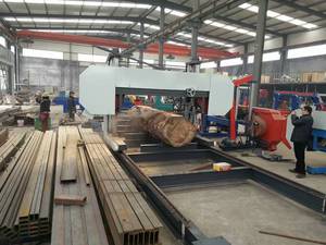 Scie à ruban portative pour le travail du bois dur africain, grande scie à chaîne pour la <span class=keywords><strong>menuiserie</strong></span> et le traitement du bois dur, scierie mobile - Product Image 6