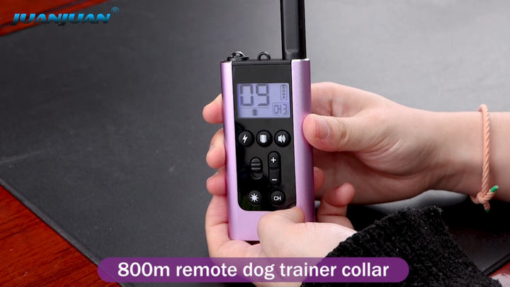Collare Antiabbaio Con Telecomando Collare Da Addestramento Per Cani Scossa Elettrica Bip Di Vibrazione Nessun Abbaio Portata Di 1400 Piedi USB Ricaricabile