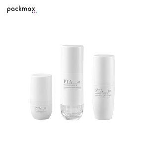 Botellas transparentes de PETG de fábrica: botella de esencia de 13 ml, botella de loción de 30 ml, botella de tónico y loción de 45 ml – envases cosméticos recargables - Product Image 1