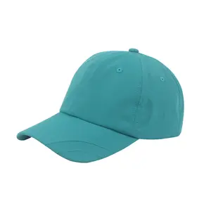 Casquette de baseball en polyester pour sport de plein air, chapeau avec protection contre les UV, séchage rapide, sensation fraîche, 1 pièce