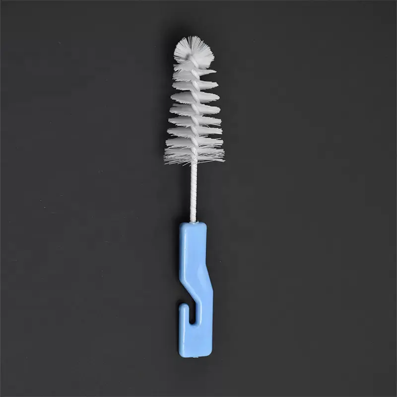 customized size glass bottle hand cleaning brush
