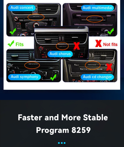 2DIN Android 14 autoradio Carplay cho Audi A4 A5 B8 S5 2009 2016 đa phương tiện Video Player Car đài phát thanh GPS Stereo 10.25 "đơn vị đứng đầu - Product Image 6