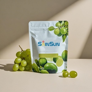 Bolsa de Almacenamiento de Alimentos con Cierre de Cremallera, Bolsa de Película de Poliéster Sellada con Papel de Aluminio, Bolsa de Plástico para Envasar Dulces, Nueces y Bocadillos - Product Image 2