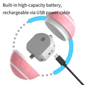 Telecomando interattivo intelligente giocattolo per animali domestici palla per cani USB ricaricabile divertente elettrico automatico Pet <span class=keywords><strong>Ball</strong></span> LED Light Up Rolling <span class=keywords><strong>Ball</strong></span> - Product Image 5