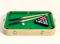 Table de billard miniature multifonctionnelle pour jeux de table, table de billard en bois pliable pour enfants et famille