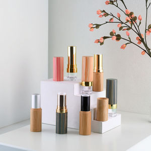 Logotipo personalizado de lujo 3ml 5ml respetuoso con el medio ambiente vacío tubo de <span class=keywords><strong>l</strong></span>ápiz labial embalaje natural bambú bálsamo labial tubo de <span class=keywords><strong>l</strong></span>ápiz labial - Product Image 2