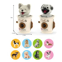 Projecteur Tasse à Café pour Animaux de Compagnie : Bouledogue Français et Mops – Jouet Éducatif Lumineux à Projection pour Enfants, Jeux de Projection, Jouets Bébé OEM