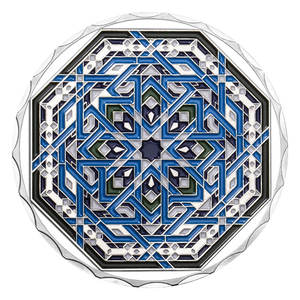 Koin Suvenir Berlapis Emas Perak Koin Keberuntungan Kareem Ramadan Koin Berukir Cetak Warna Hadiah Dekoratif - Product Image 6