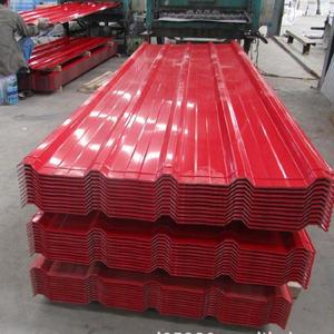 Prix des carreaux <span class=keywords><strong>de</strong></span> zinc panneau <span class=keywords><strong>de</strong></span> pierre <span class=keywords><strong>rouge</strong></span> <span class=keywords><strong>galvanisé</strong></span> peint machine à poser des tableaux type nervure 1 mètre panneau <span class=keywords><strong>de</strong></span> toit <span class=keywords><strong>de</strong></span> couleur ondulée - Product Image 5