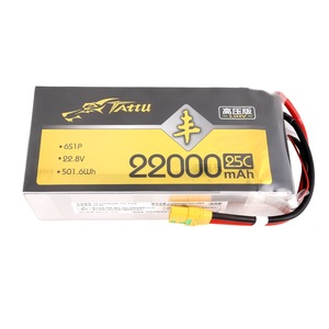 แบตเตอรี่แรงดันสูง TATTU ขายดี 6S 16000mAh 22000mAh 22.8V 25C หัวเสียบ XT90S สำหรับการเกษตร น้ำหนัก 1900 กรัม/2500 กรัม - Product Image 6