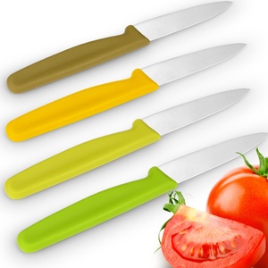 Couteau de poche professionnel pour chef de cuisine, lame en acier inoxydable à haute teneur en carbone, personnalisable, OEM, manche ergonomique en PP TPR - Product Image 3