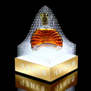 Custom LED Luminous <b>Wine</b> Bottle Presenter, Rechargeable Display Stand for Nightclub VIP Service - Product Image 4