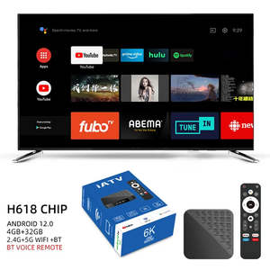 Prezzo di fabbrica Allwinner H618 Quad Core Set Top Box 6K <span class=keywords><strong>Video</strong></span> voce in Streaming 4GB <span class=keywords><strong>DDR3</strong></span> 32GB EMMC S98Q Max IATV Android 12 TV Box - Product Image 5
