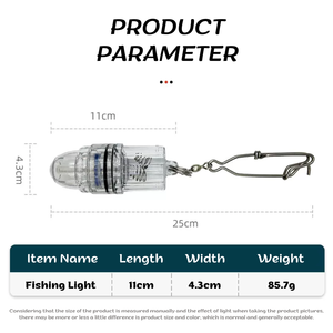 <span class=keywords><strong>Lampe</strong></span> de pêche sous-marine à LED Deep Drop Attractant de pêche <span class=keywords><strong>Lampe</strong></span> sous-marine étanche - Product Image 4