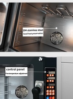 Horno de Circulación de Aire Caliente Profesional, Nuevo Tipo de Horno Eléctrico Pequeño para Hornear Tartas de Yema de Huevo y Pasteles Lunares