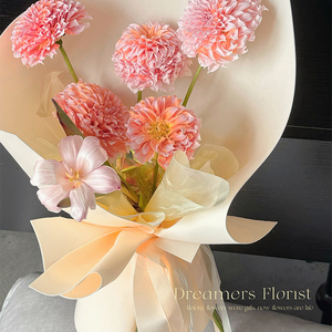 Valentine của Hoa Bó Hoa Hàn Quốc-Hoa Gói Giấy Sang Trọng Món Quà Ưa Thích Giấy Bọt EVA Chất Liệu - Product Image 4