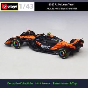 Bburago <span class=keywords><strong>1</strong></span>:<span class=keywords><strong>43</strong></span> 2025 F1 <span class=keywords><strong>McLaren</strong></span> MCL39 Red Bull RB21 Max Vastanton Mercedes W16E Sf-25 Modelo de Coche de Carreras de Aleación Fundida a Presión - Product Image 2