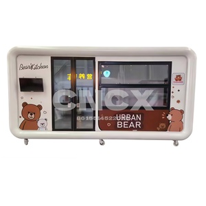 Carrito de Comida Personalizable de 4 Ruedas con Sombrilla y Toldo, Alta Movilidad para Venta de Hot Dogs, Tacos y Kebabs - Product Image 5