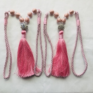 Shining Kim Cương Đính Cườm Rèm Tua, Cà Vạt Trở Lại, Hợp Đồng Tua Yêu Cầu Dây Rèm - Product Image 4