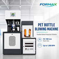 Machine de soufflage semi-automatique pour bouteilles en PET d'eau potable et d'eau minérale