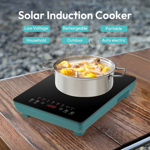 Cảm ứng di động đung RV Bếp cảm ứng 1200W năng lượng mặt trời có thể sạc lại pin Powered DC48V Bếp cảm ứng - Product Image 3