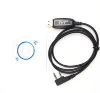 Cable de Programación Tipo C TYT para Radio Bidireccional Digital DMR MD380 MD390 MD UV380 MD UV390 Walkie Talkie
