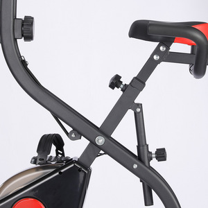Bicicleta de Ejercicio de Resistencia Magnética, Bicicleta Plegable Portátil Tipo <span class=keywords><strong>X</strong></span> para Entrenamiento en Casa, Bicicleta de Fitness de Bajo Ruido - Product Image 5