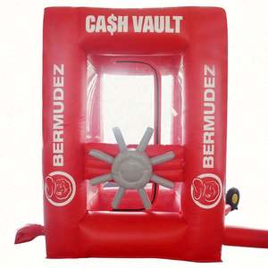 Cabina de Dinero Inflable de PVC de Alta Calidad, Regalo Promocional Empresarial con Máquina de Dinero Inflable - Product Image 4