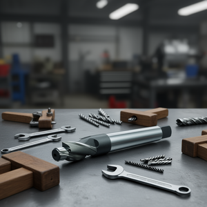 ดอกกัดเกลียวแบบ Ttake Ta1076 180 องศา HSS Co5 พร้อมไกด์ Din 375 3 คมตัด แบบ Morse Taper Shank - Product Image 3