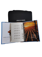 Livre de nuanciers de couleurs de sol Munsell légers pour la science du sol, les études géologiques et les tests d'ingénierie civile