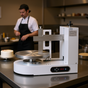 Máquina comercial Vevor para decorar pasteles de 6 a 14 pulgadas con control digital, esparcidor de glaseado, equipo de panadería - Product Image 2