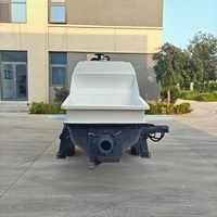 Machine hydraulique complète de pompe de versement de béton de moteur diesel YUCHAI formation gratuite de pompe de mélangeur de béton 30m3/h