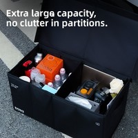 Boîte de rangement pliable pour coffre de voiture Basa SN1 pour le camping et les fournitures de finition