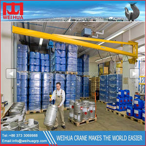 180 डिग्री 270 डिग्री रोटेशन दीवार ब्रैकेट जिब क्रेन 500 किलोग्राम 1000 किलोग्राम 2000 किलो - Product Image 3