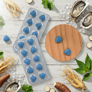 Tabletas de Maca Azul Natural para Hombres Adultos, Suplemento Herbal para el Sistema Inmunológico y Energía - Product Image 1