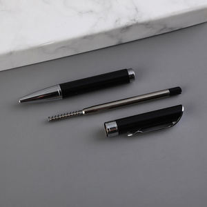 Stylo gel métallique de luxe Shanqi, vente chaude, logo personnalisé, impression sérigraphique durable, stylo publicitaire pour entreprise, cadeau, 200 MOQ - Product Image 5