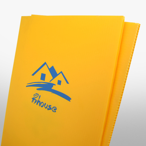 Double Wall Custom Size PP Corrugated Hollow <b>Sheet</b> Inkjet Logo Print Plastic Board for Event Banner Exhibition Parade Sign - Product Image 3