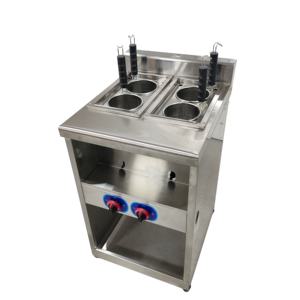 Cocedor de Pasta a Gas de 4 Canastas, Equipo de Cocina Comercial Vertical, Electrodoméstico de Cocina de Acero Inoxidable para Negocios de Alimentos - Product Image 2