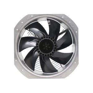 Ventilateur axial de refroidissement pour armoire Rittal, entièrement métallique, haute température, ebmpapst W2E250-HJ52-06 28080 280X280X80mm 230V AC, puissance éolienne - Product Image 1